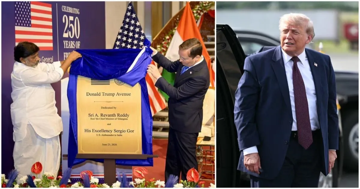 Trump Responds After Hyderabad Honours Him By Renaming Road In Landmark Civic Tribute