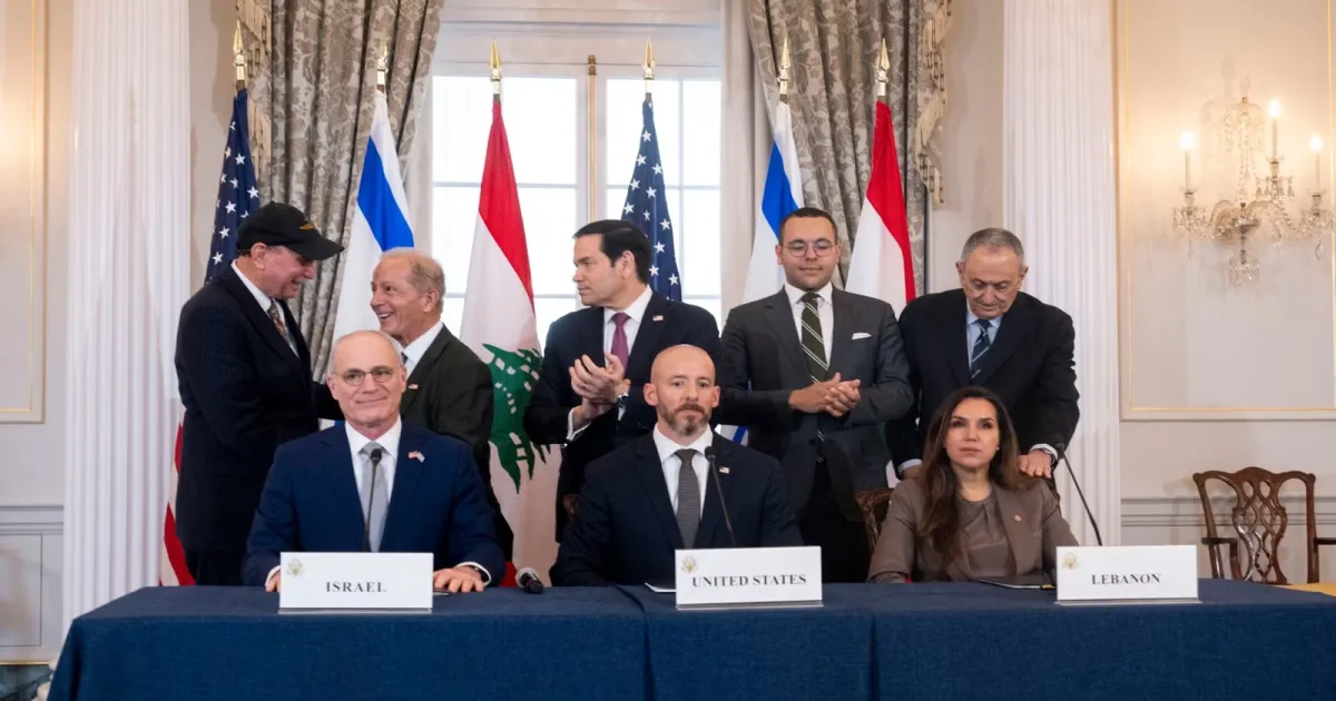 Hezbollah Disarmament Emerges as Biggest Hurdle in Lebanon-Israel Agreement