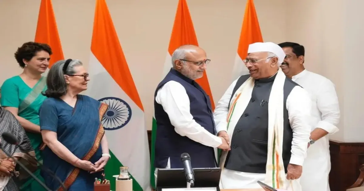 Kharge Takes Oath as Rajya Sabha Member After Being Re-Elected to Upper House 