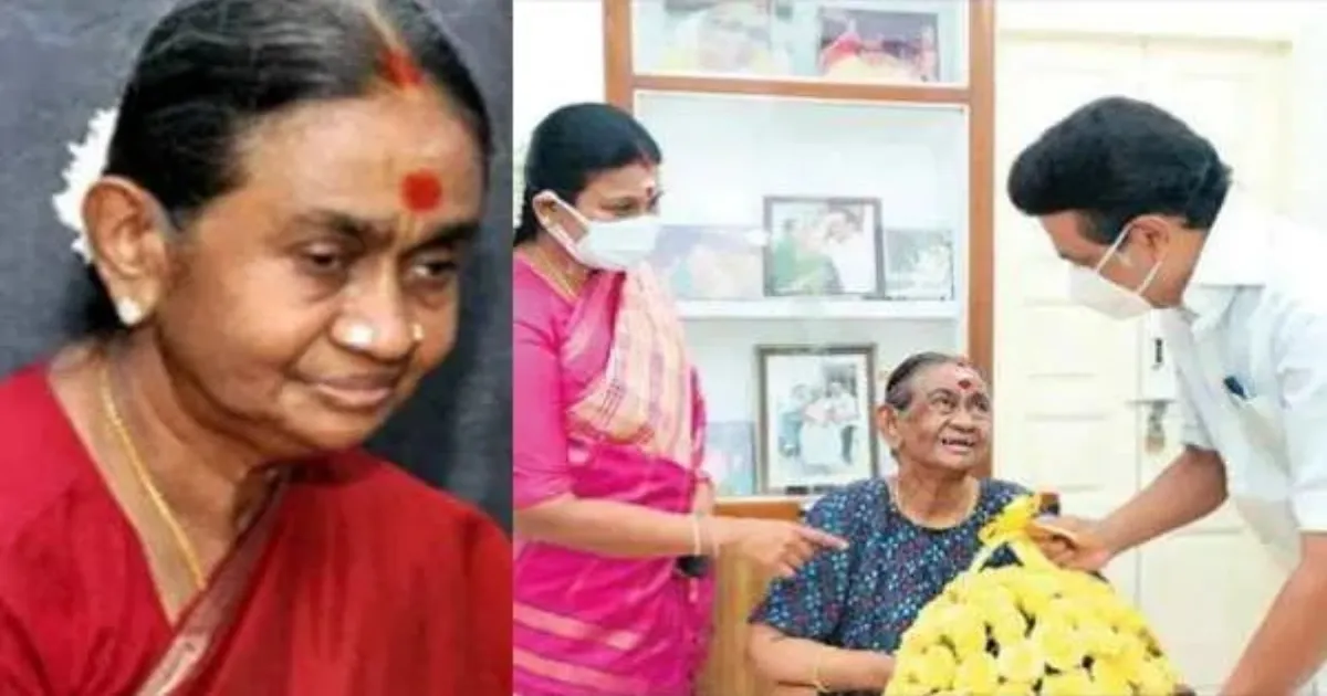 DMK Chief M.K. Stalin’s Mother Dayalu Ammal Hospitalised In Chennai