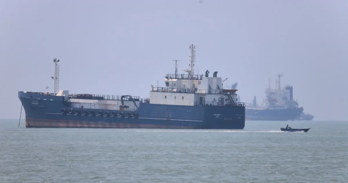 Iranian State Media Reports Ship Running Aground In Strategic Strait Of Hormuz