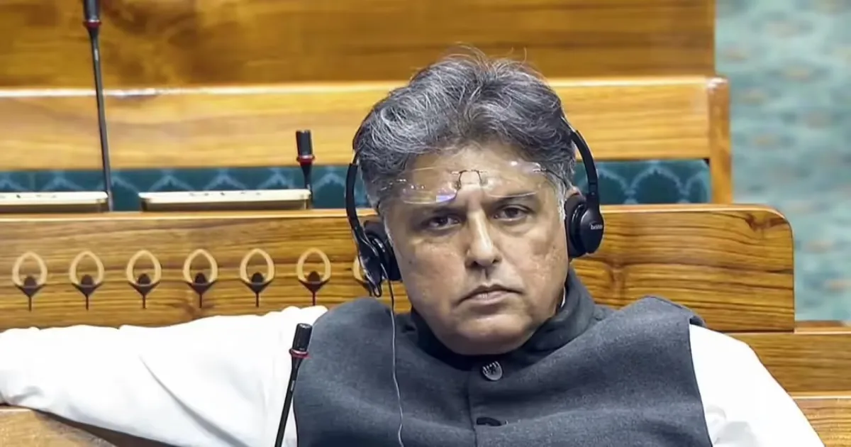 Manish Tewari Reacts After Being Left Out Of Congress' Punjab Organisational Team