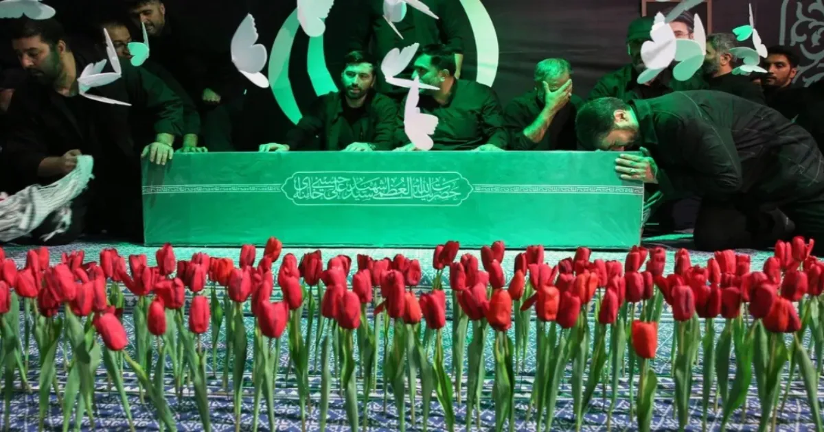 Ayatollah Khamenei’s Funeral Sees IRGC Chief’s Rare Public Appearance