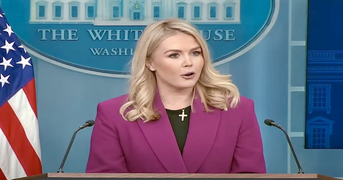 Trump Spokeswoman Faces Heat Over Viral 'Iran Or Cuba' Remark About Gen Z