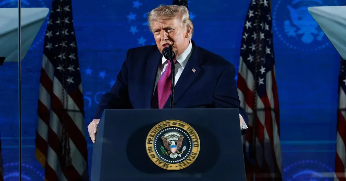 Trump To Address US 250th Birthday Rally Despite Storm Threats In Washington