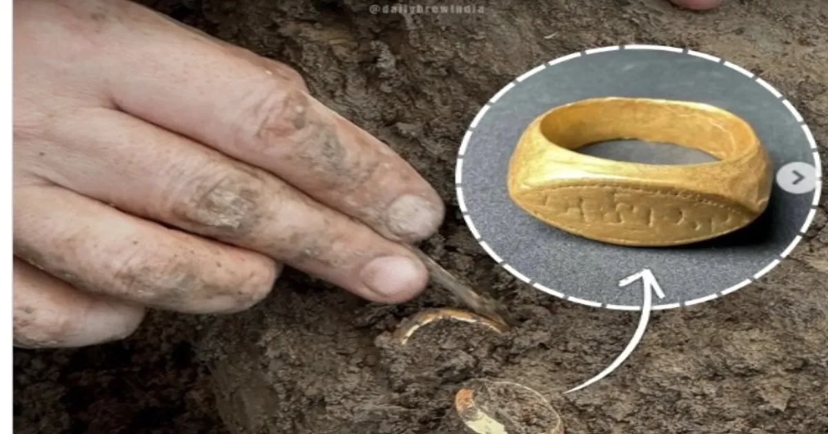 2,000-Year-Old Gold Rings Discovered During Excavation At Thailand Archaeological Site