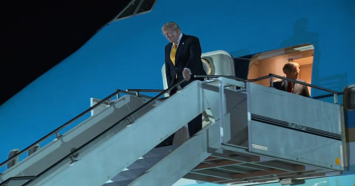 Trump Chooses Older Air Force One Over Qatar-Gifted Jet For Turkey Return Flight