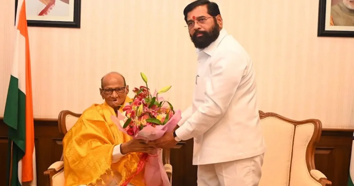 Sharad Pawar’s Meeting With Eknath Shinde Fuels Political Speculation