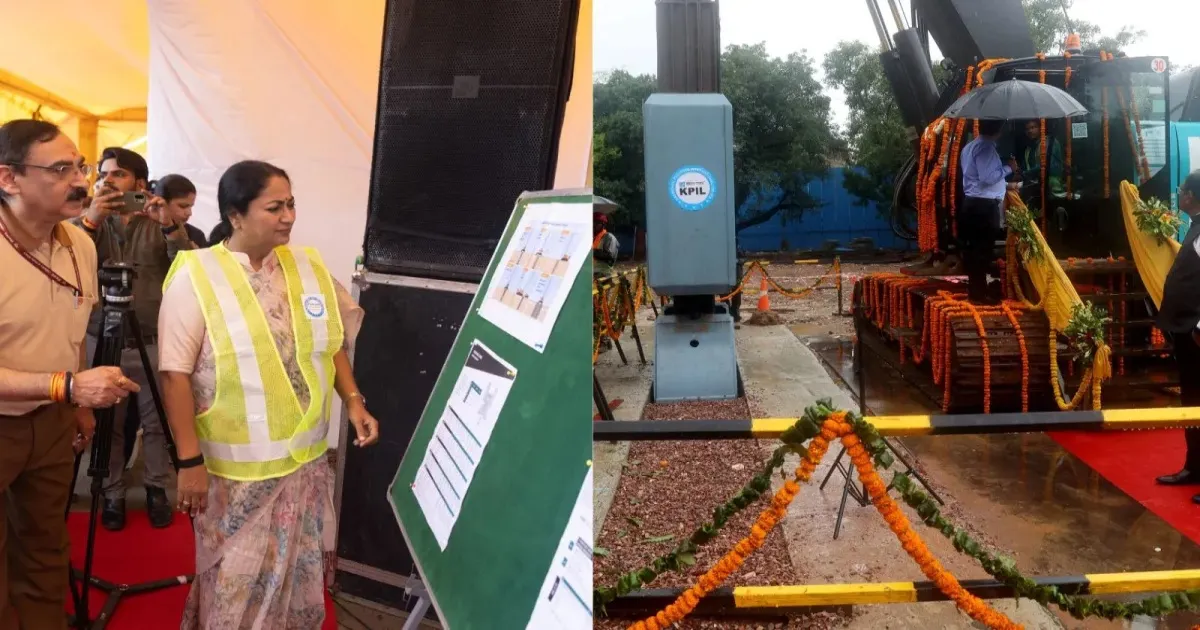 Delhi CM Begins Construction Of Inderlok-Indraprastha Metro Corridor