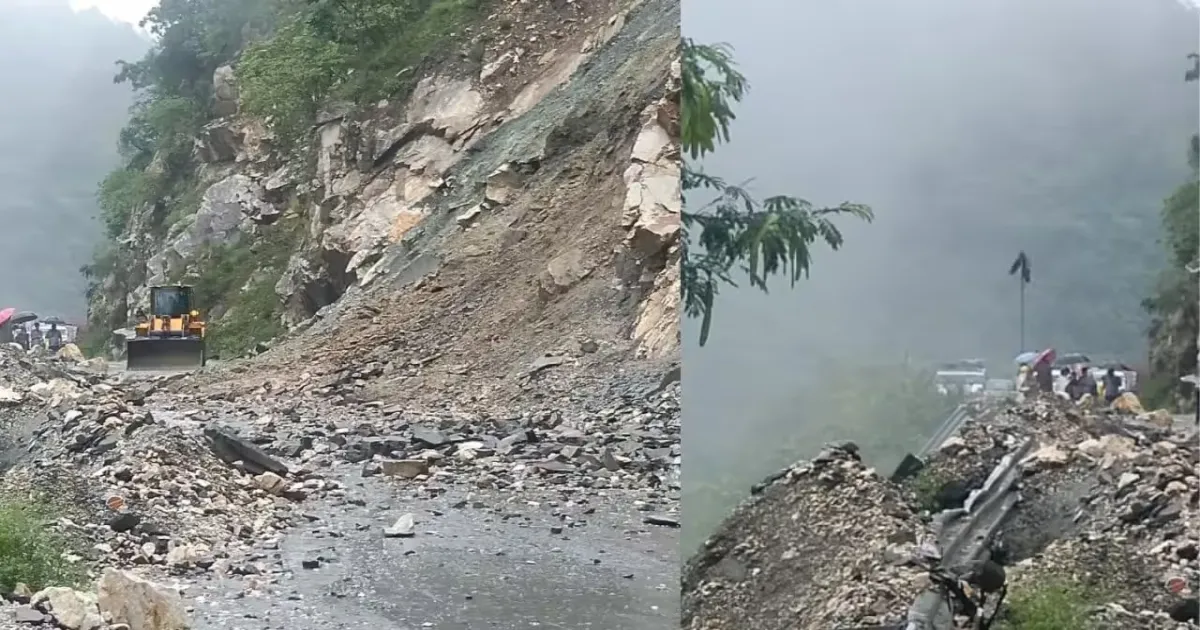 Gangotri Highway Faces Repeated Closures As Rain-Triggered Landslides Hit Uttarkashi Region