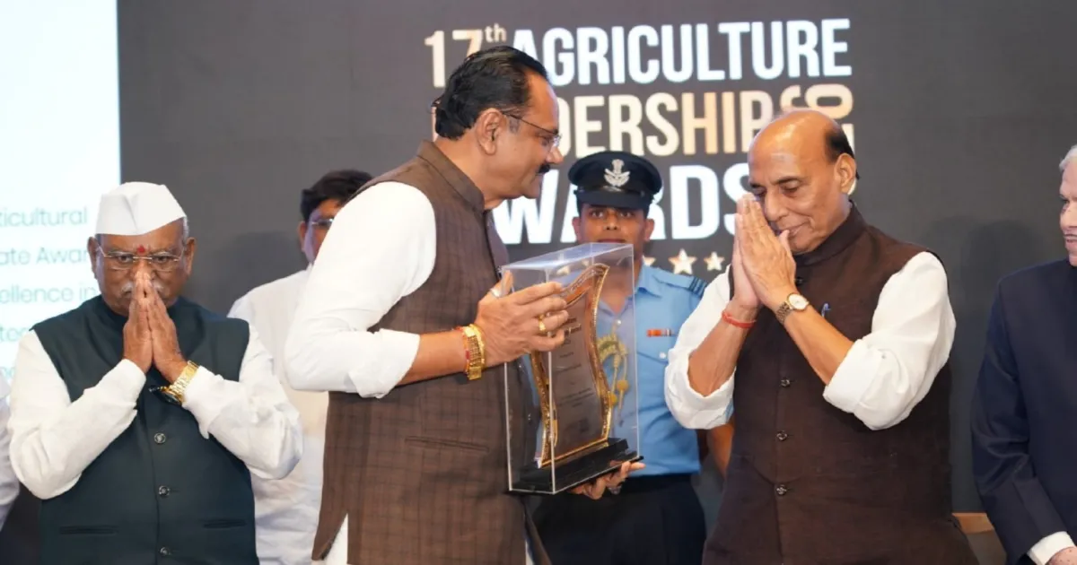 Gujarat Receives National Award For Excellence In Horticulture