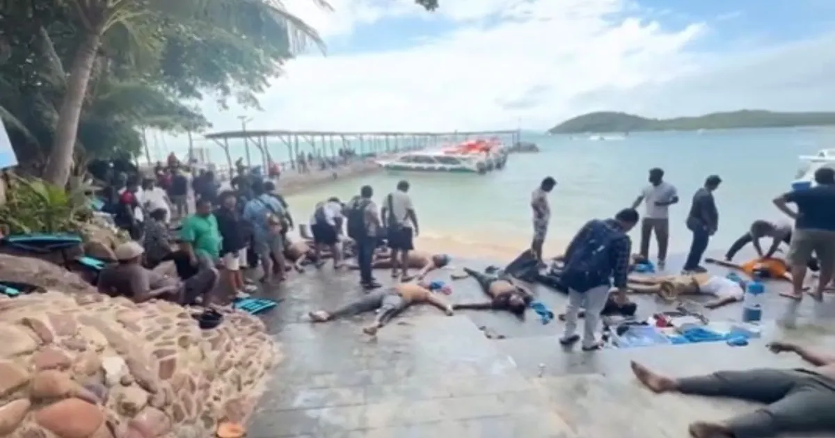 Rescue Teams Respond After Boat Carrying Indian Tourists Capsizes Near Vietnam's Phu Quoc Island