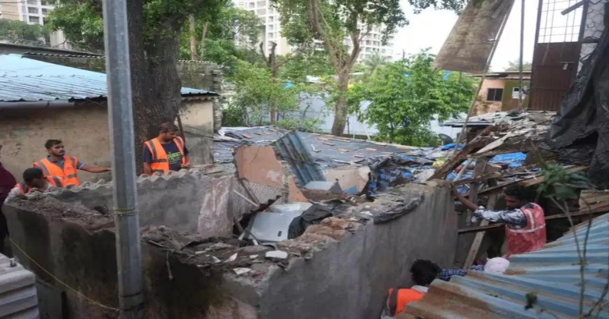 Thane House Collapse Claims Sleeping 12-Year-Old's Life, Injures Two Family Members