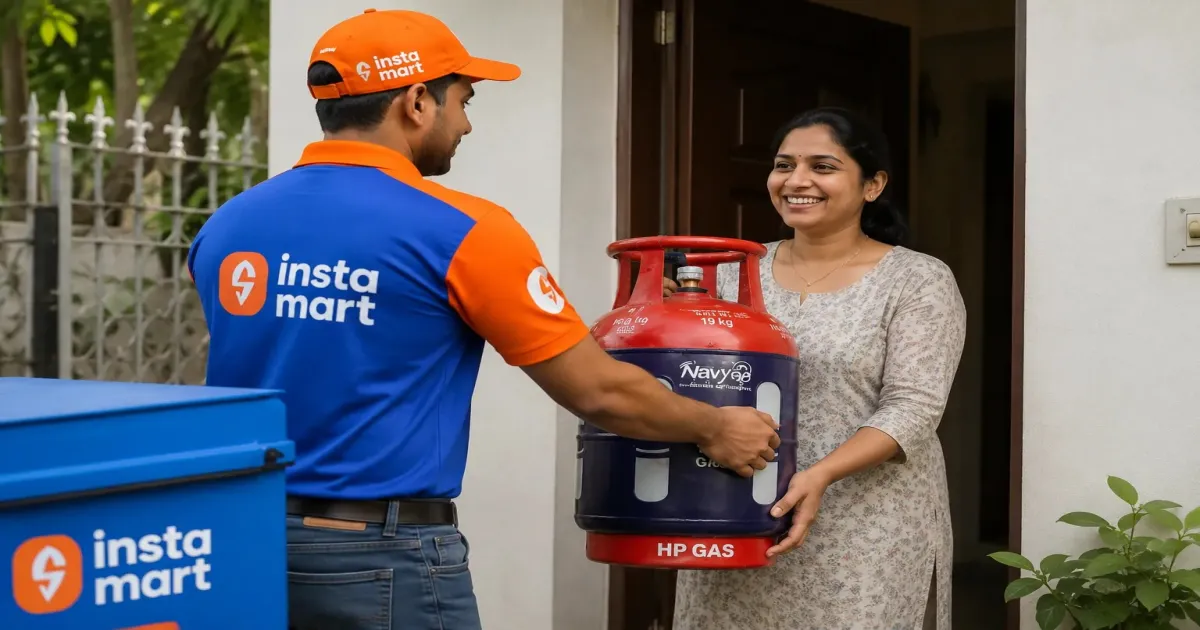 Instamart Adds 10-Minute LPG Cylinder Delivery To Quick-Commerce Platform