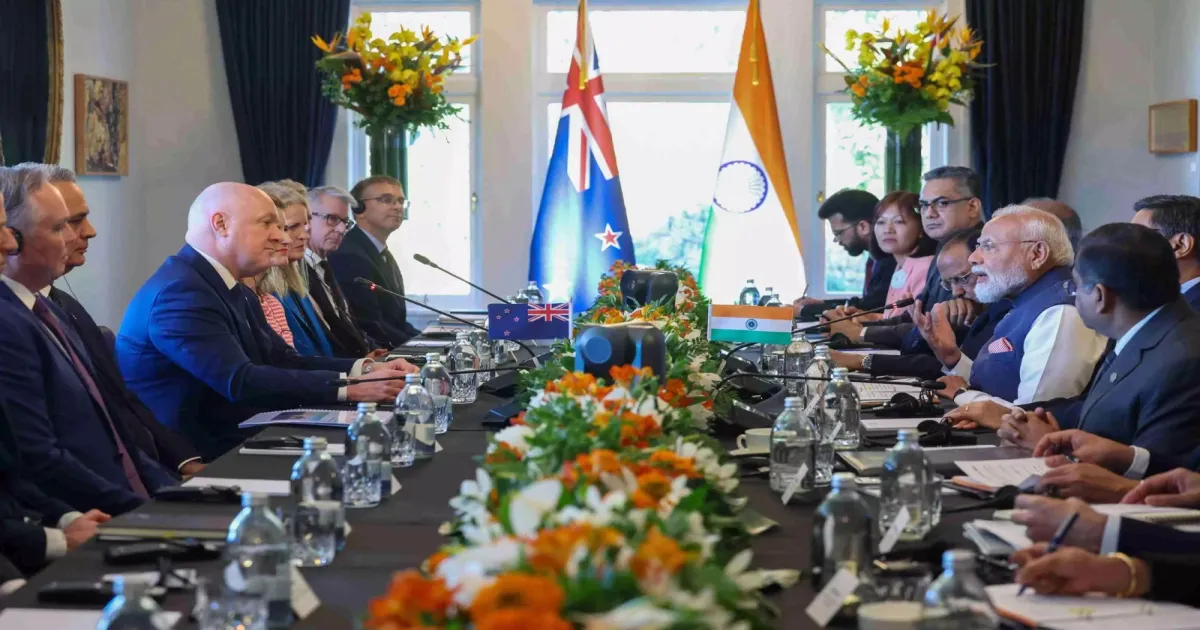 PM Modi Strengthens India-New Zealand Partnership During Landmark Visit
