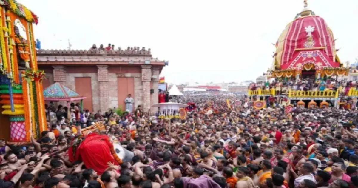 Crowd Surge During Puri Rath Yatra Leaves One Dead, Several Injured