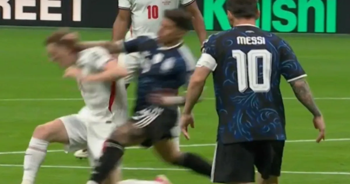 England Rage After Argentina Avoid Card For Dangerous Tackle In FIFA World Cup Semi-Final