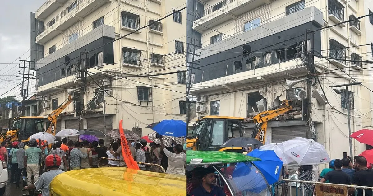 Abhishek Banerjee Office Demolition Draws Protest From Trinamool Congress
