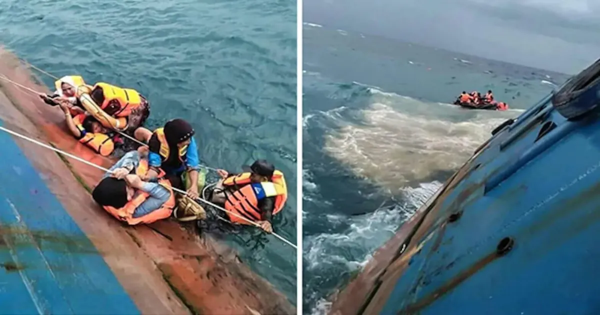 Two Survivors Rescued After Days On Island Following Indonesia Boat Sinking