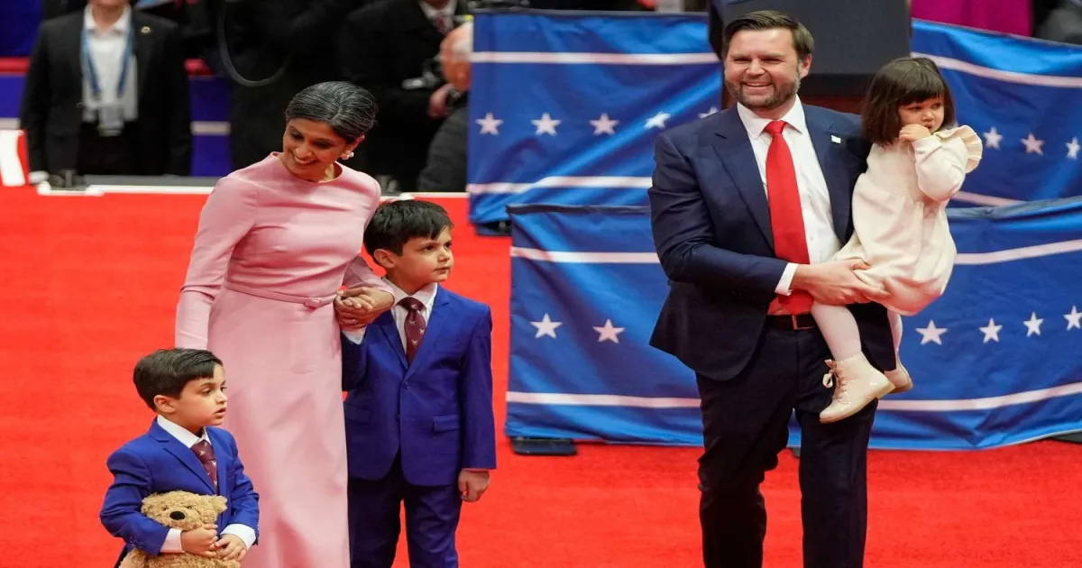 JD Vance And Usha Vance Celebrate Arrival Of Baby Alec Neel With Family