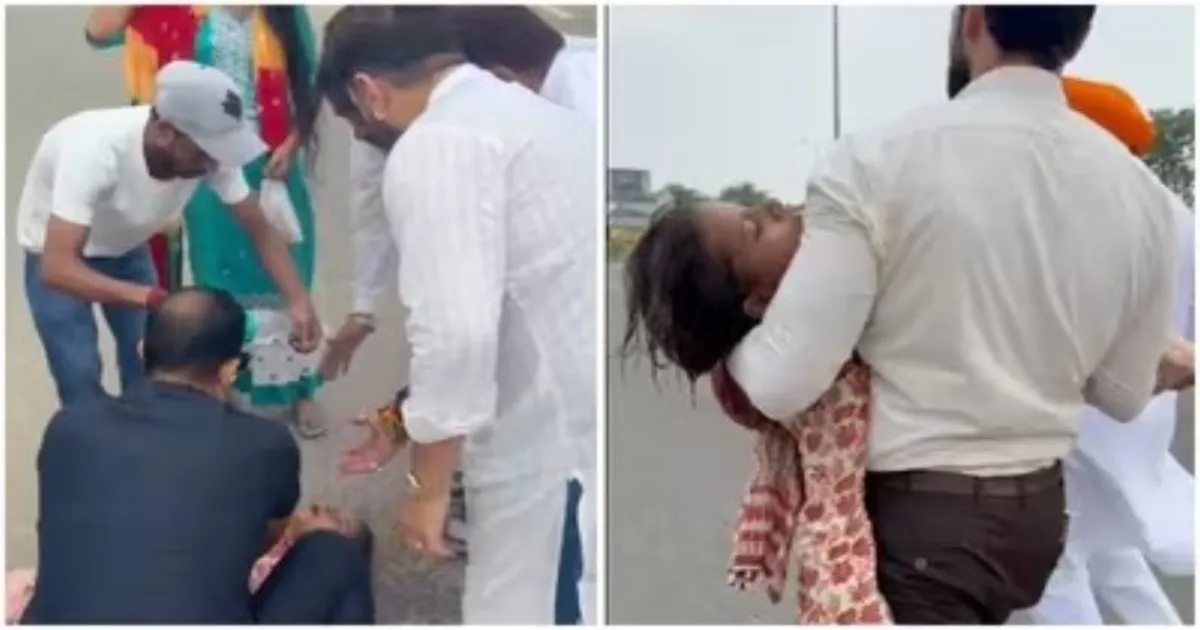 Punjab: Chirag Paswan Stops Convoy, Takes Injured Woman For Medical Treatment