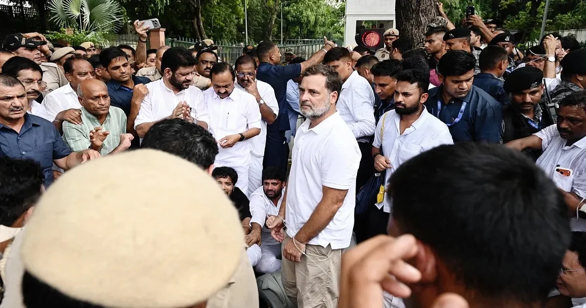 Rajnath Singh Targets Opposition, Calls Delhi Protest Anger A Manufactured Campaign