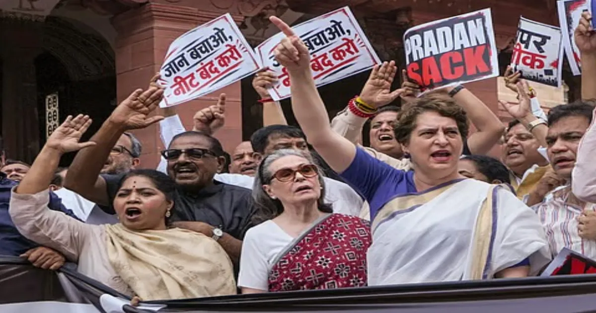 Congress Attacks PM Modi Over Paper Leaks After Fast-Track Courts Pitch