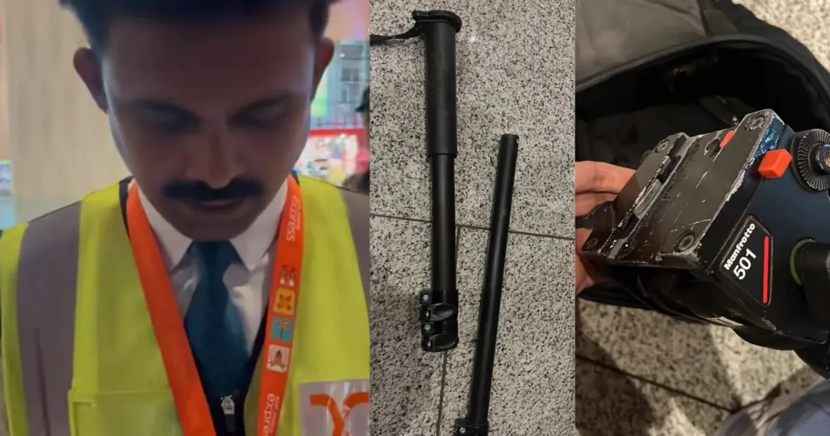 Air India Passenger Reports Tripod Damage During Goa-Mumbai Flight, Airline Replies