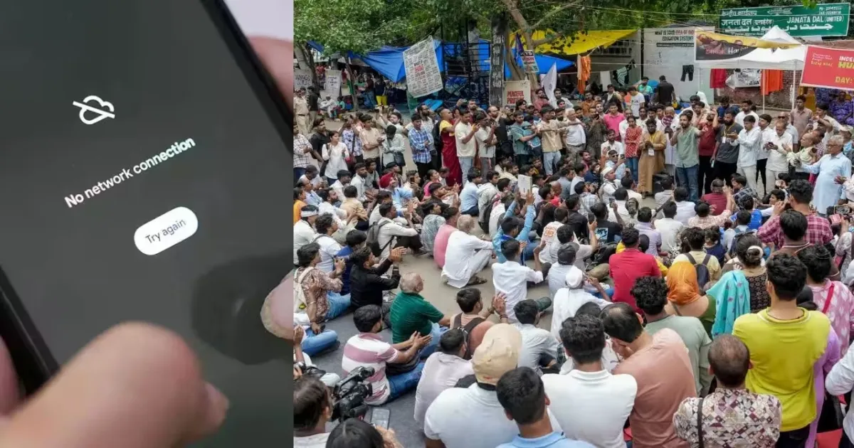 Authorities Suspend Mobile Internet Around Jantar Mantar Till Midnight