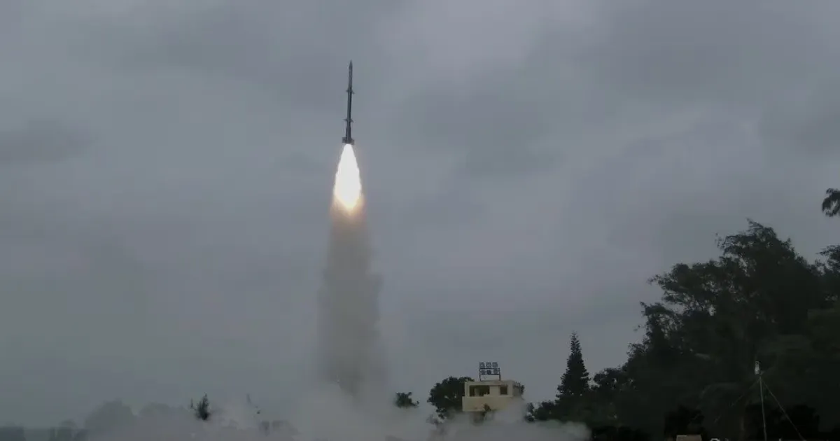 DRDO Conducts Maiden Flight Test Of India's Kusha Long-Range Missile System