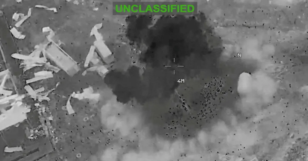 US Launches New Strikes On Iran As Shipping Route Tensions Escalate