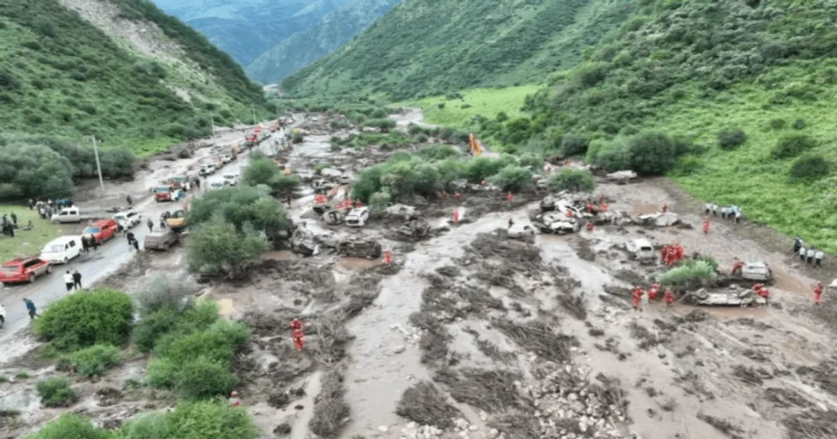 Deadly Flash Flood Strikes Northwest China Tourist Destination, 10 Dead And 23 Hospitalised 