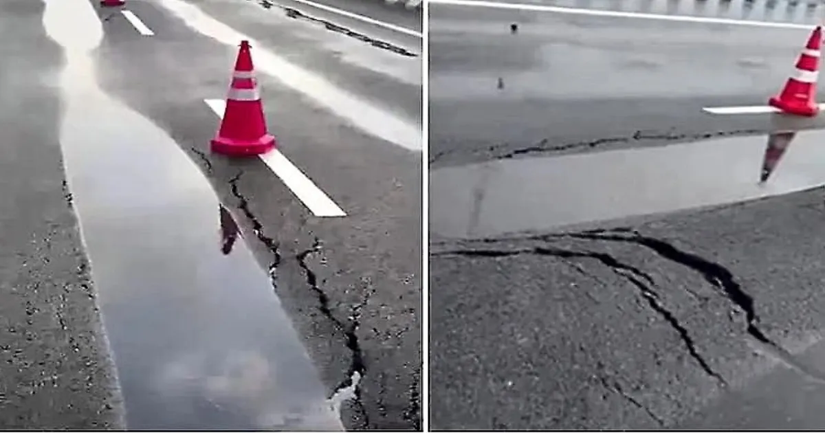 UP's ₹4,200-Crore Expressway Under Scrutiny After Cracks Surface Less Than Two Weeks Later
