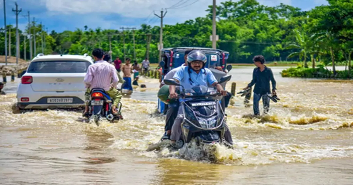 Assam BJP MLA Attributes Floods To Extreme Rainfall, Rules Out Usual Cause