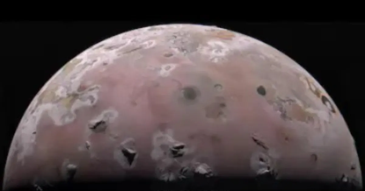 Juno Mission Delivers New Insights Into Extreme Volcanic Heat On Jupiter's Moon Io