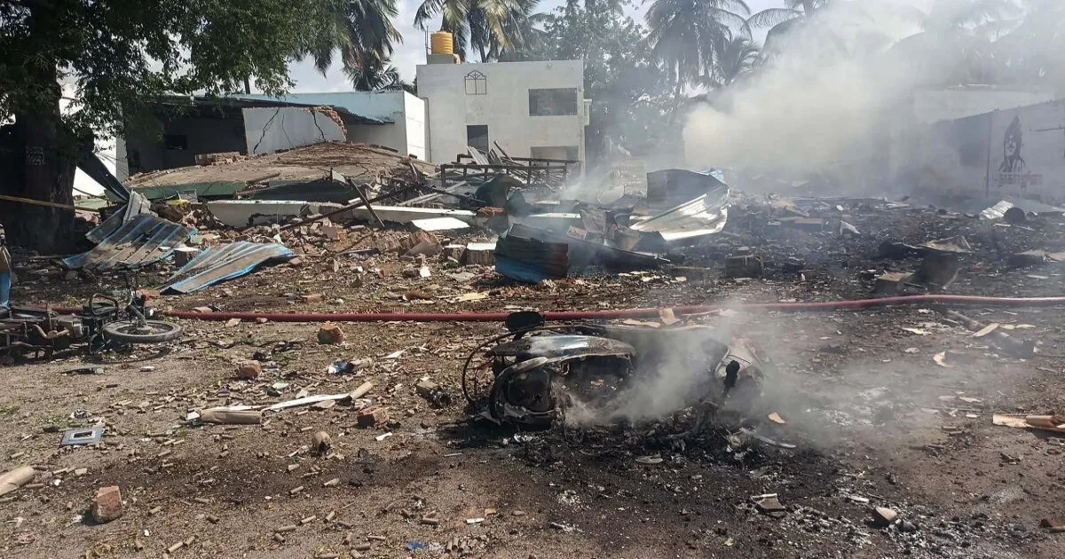 Sengamalapatti Blast Claims Fifth Victim As Probe Into Firecracker Unit Explosion Continues