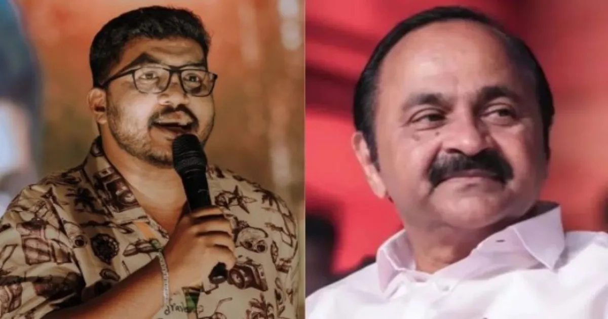 Kerala Artist Faces Online Backlash After Viral Video Mentioning CM Satheesan