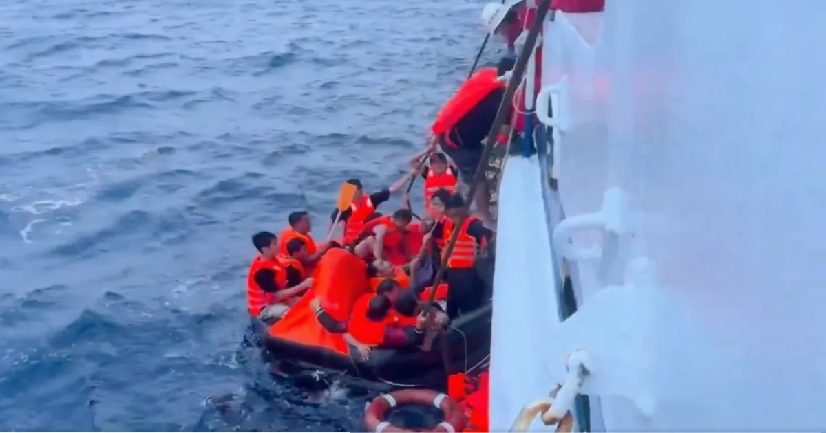 Vietnam Vessel Capsizes In South China Sea, Leaving 14 Missing After Sinking