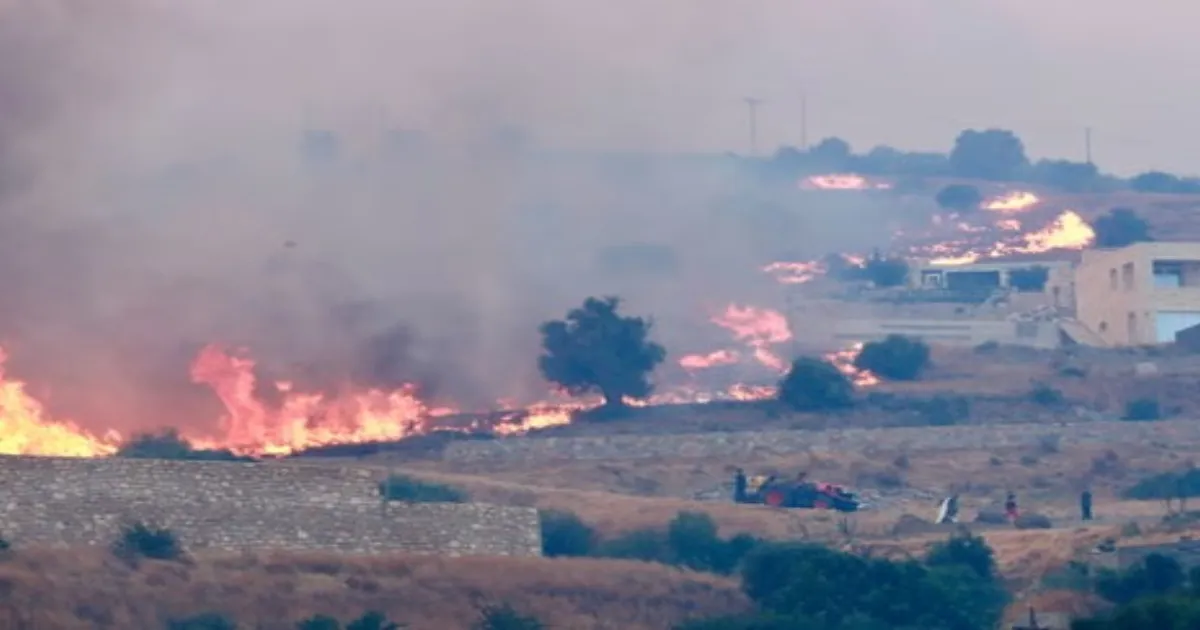 Thousands Evacuated In Crete As Authorities Battle Raging Wildfires Across Island