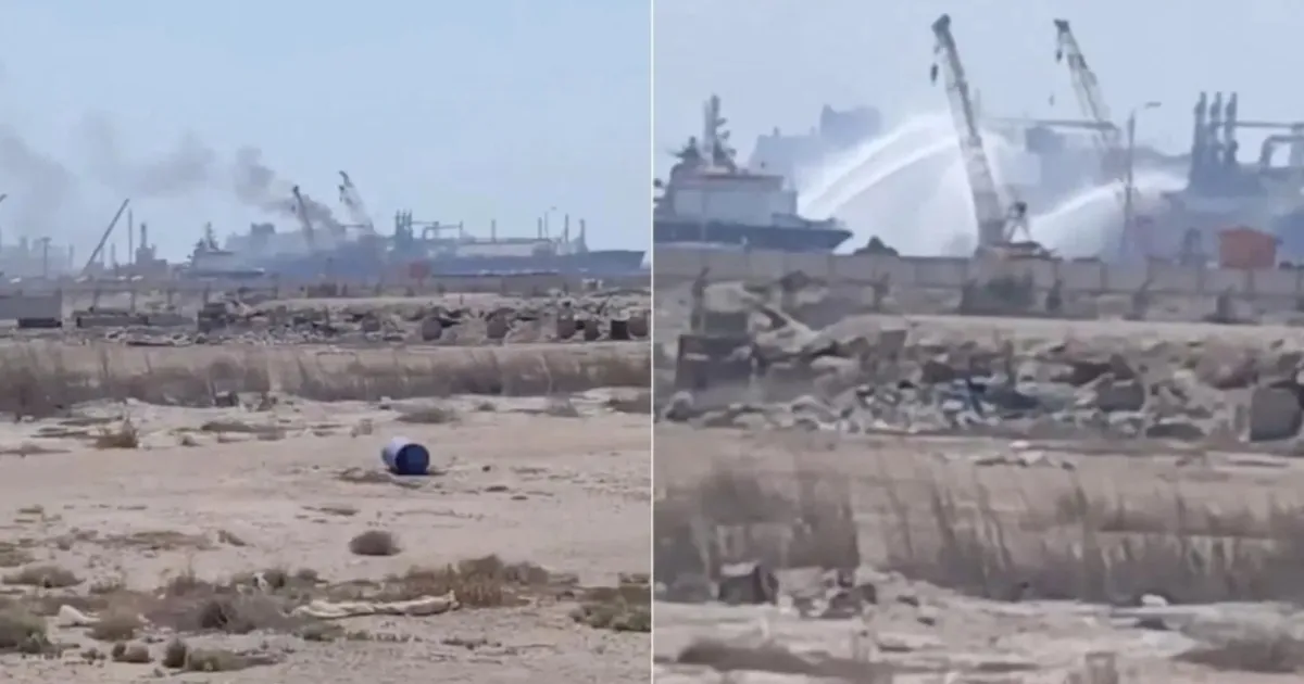 Egypt Reports Drone Strike On Ships At Mediterranean Port Amid Regional Conflict