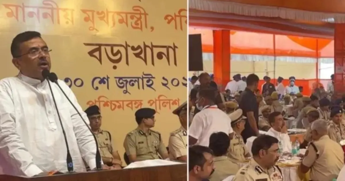 Suvendu Adhikari Praises Bengal Police For Their Work Amid Challenges
