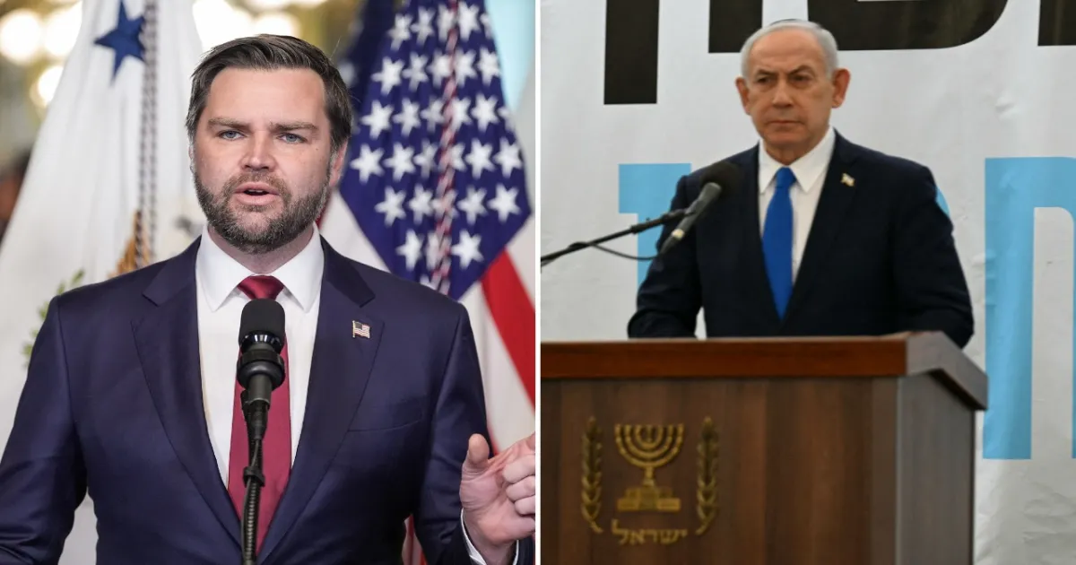 Netanyahu Raises Concerns With Vance Over Israel Government Criticism In Washington