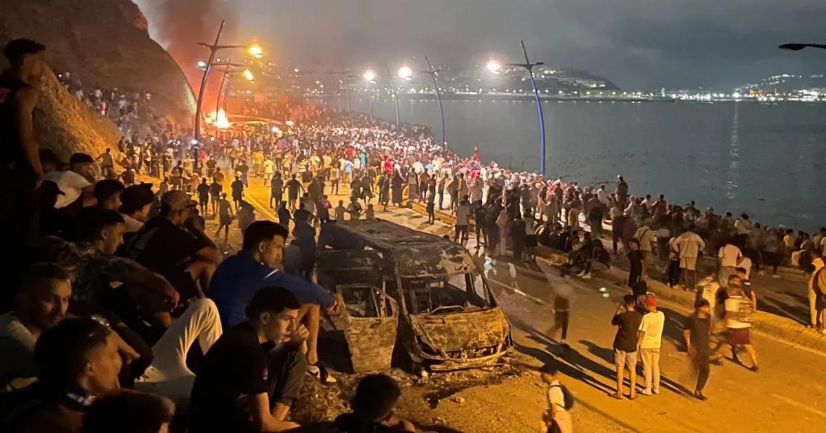 Spain Deploys Military To Ceuta After Border Surge Leaves 18 Migrants Dead
