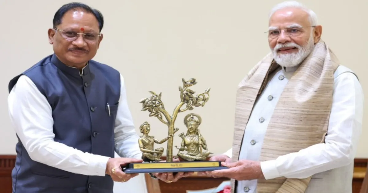PM Modi Briefed On Chhattisgarh’s Vision For Transforming Bastar Into Growth Hub
