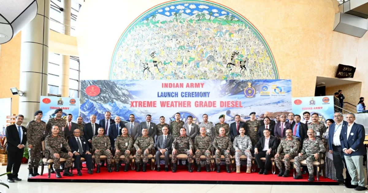 Army Chief Gen Dhiraj Seth Launches Indigenous 'Xtreme Weather Grade' Diesel