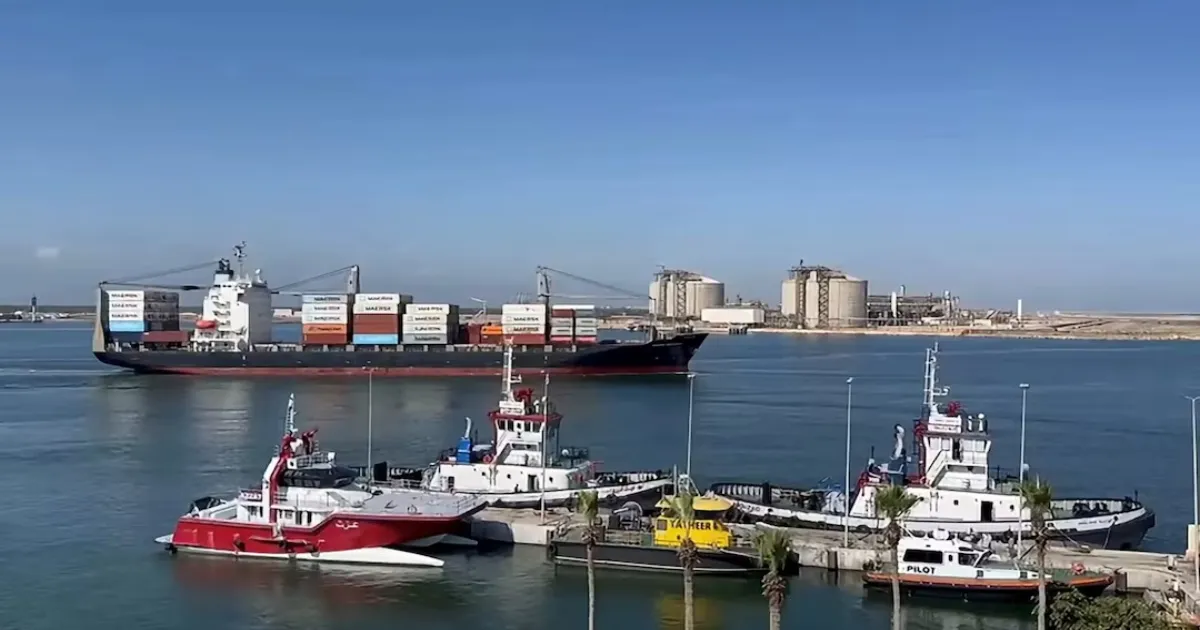 Egypt Confirms Drone Triggered Fire On Two Gas Ships At Damietta Port During Incident