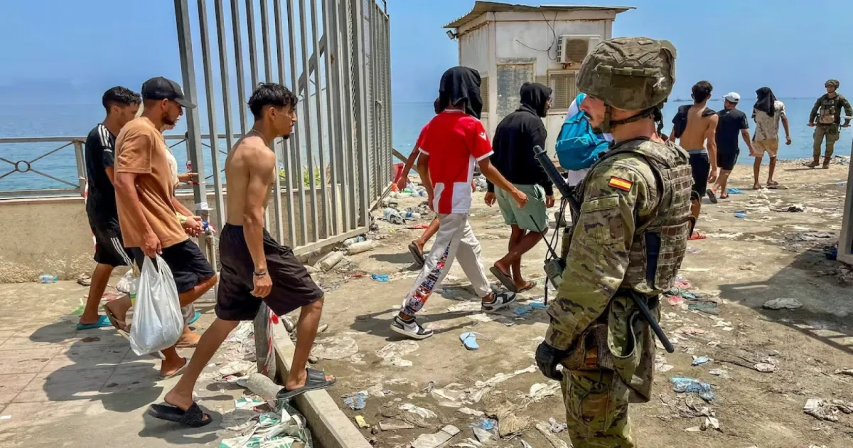 Moroccans Risk Dangerous Crossing Into Spanish Territory Seeking Safety, Jobs And Better Future