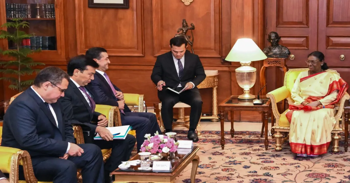 Uzbekistan's Foreign Minister Calls On President Murmu, Discusses Bilateral Cooperation