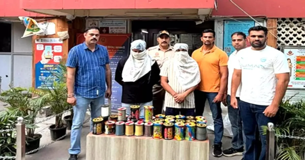 Delhi Police Arrest Two For Selling Banned Chinese Product In Dayalpur