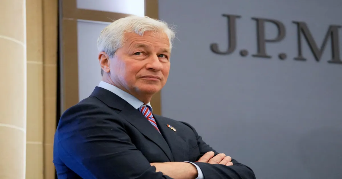 JPMorgan's Dimon Leads Corporate Push Against Growing AI Risks